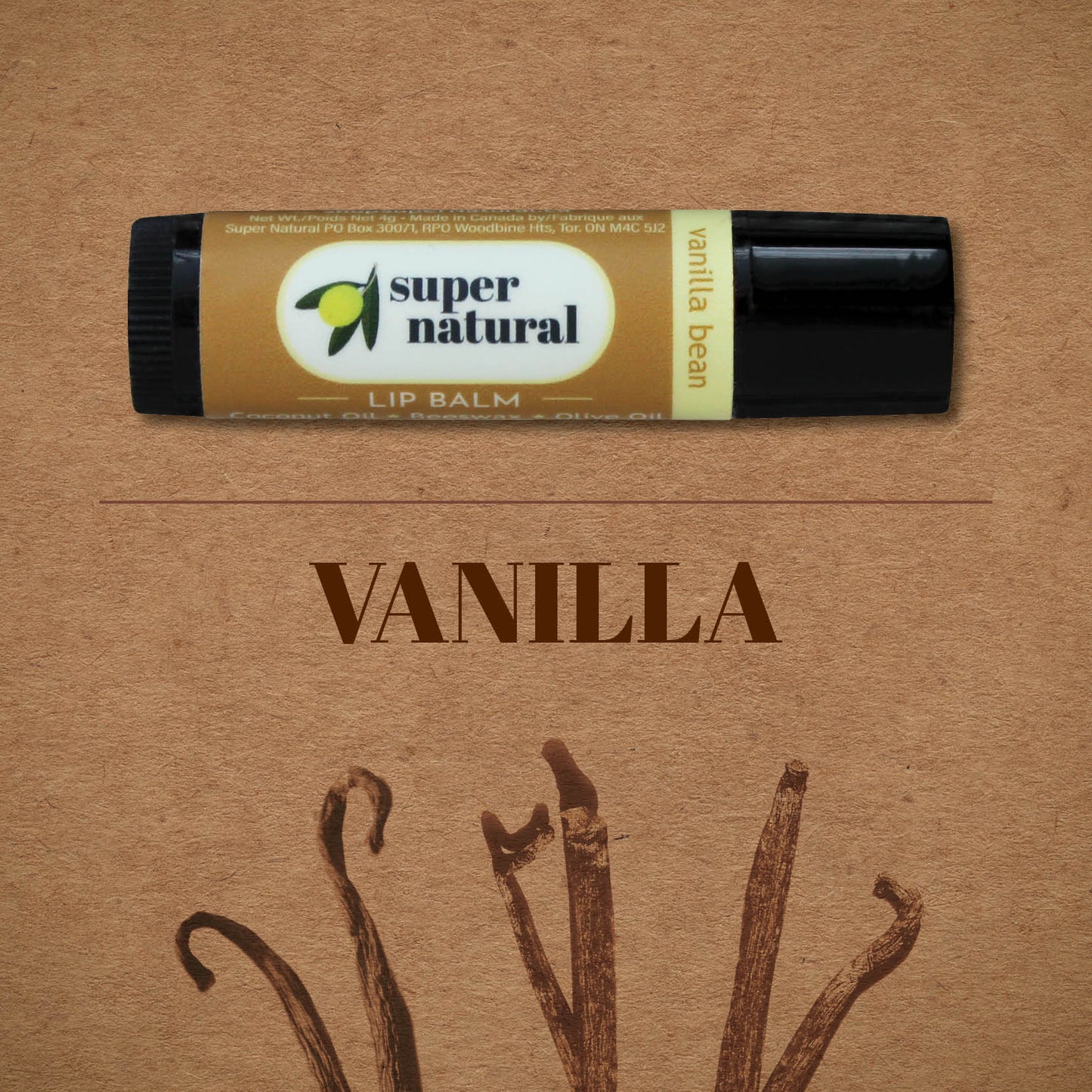 Super Natural Lip Balm - Vanilla