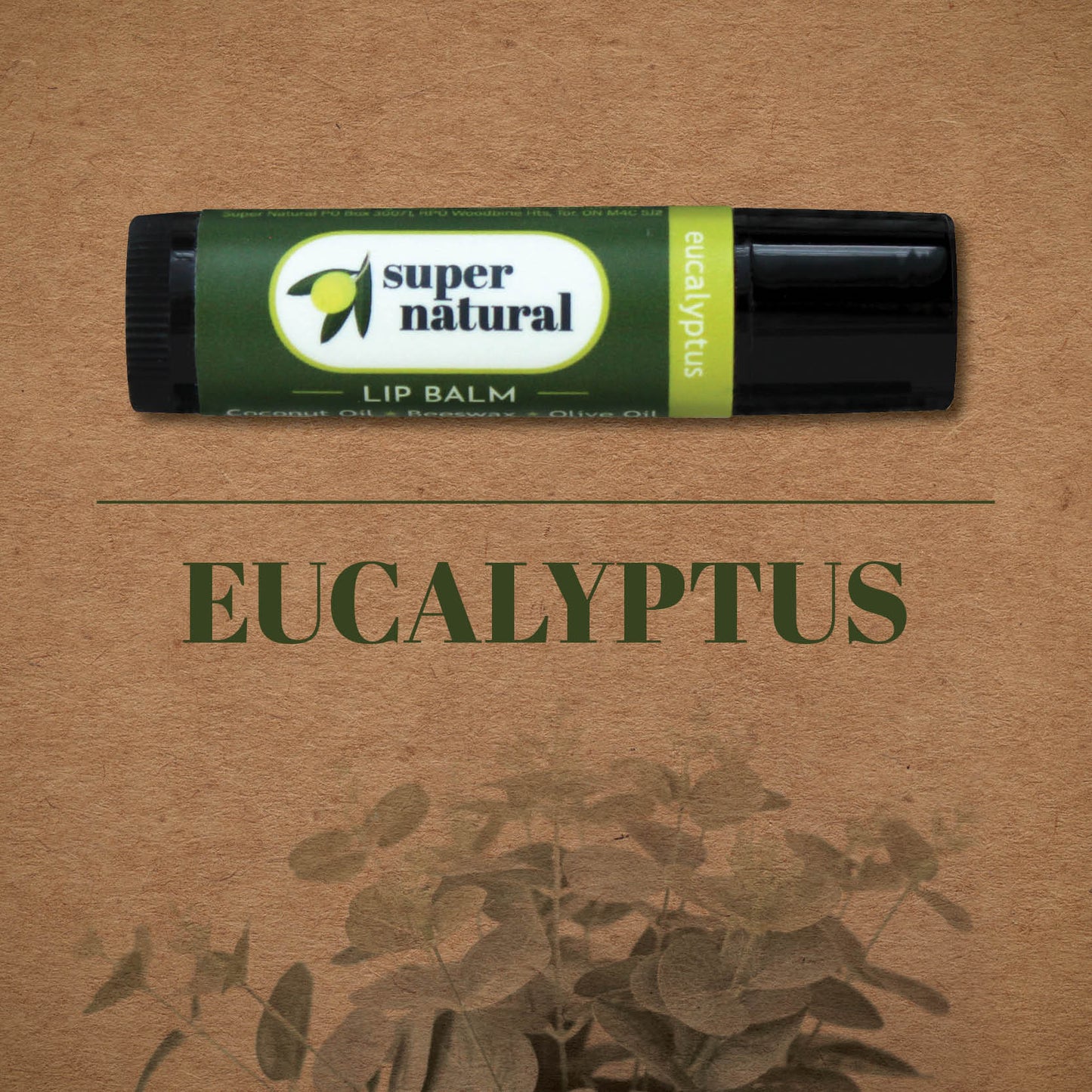Super Natural Lip Balm - Eucalyptus